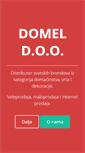 Mobile Screenshot of domel.rs