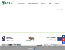 Tablet Screenshot of domel.pl