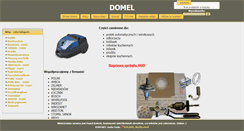 Desktop Screenshot of domel.net.pl