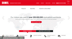 Desktop Screenshot of domel.com